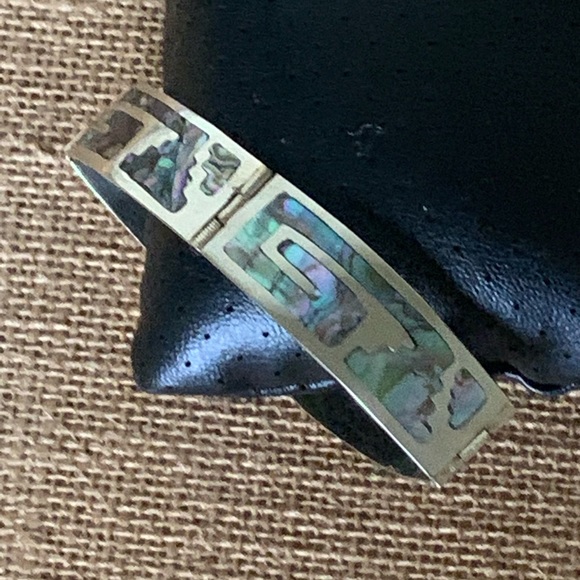 VINTAGE MEXICO STERLING SILVER BRACELET - Picture 7 of 16